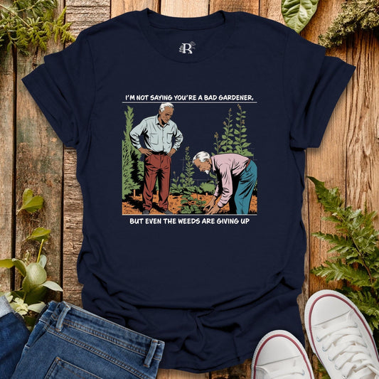 Navy  gardener comic t-shirt 